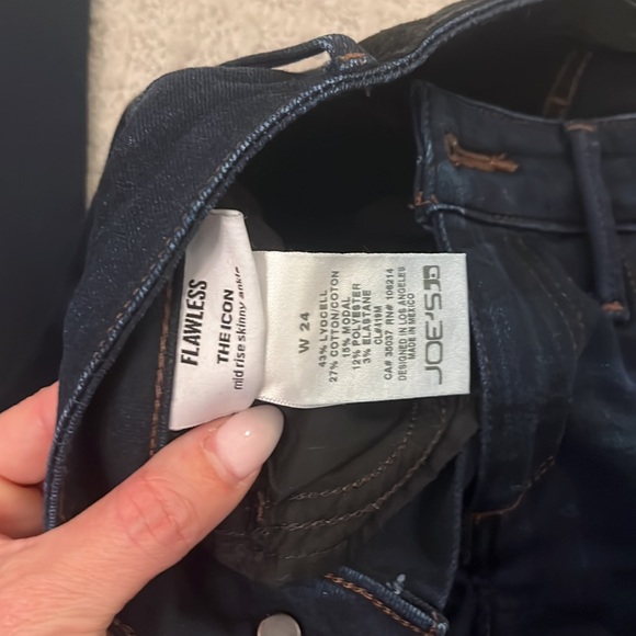 Joes The Icon size 24 dark blue Jean ankle - Picture 2 of 3